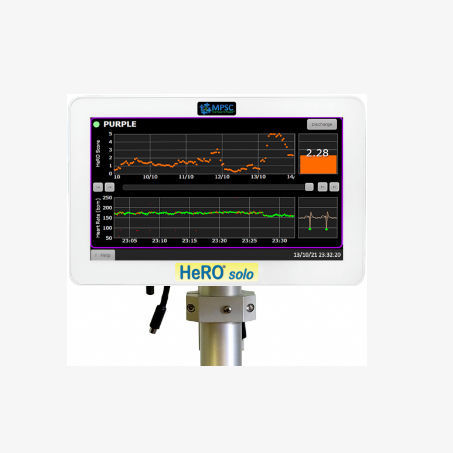Monitor de paciente para cuidados intensivos - HeRO solo - Medical Predictive Science Corporation - de mesa / en carro / ECG