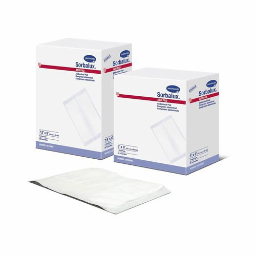 Compresa de celulosa - Sorbalux® ABD - Hartmann - sin tejer / absorbente / no adherente