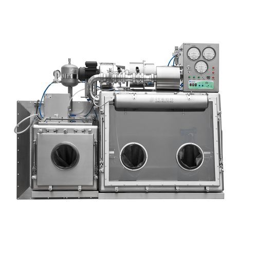 Caja de guantes de biocontención - NBCR C - ITECO Engineering Italy - para productos peligrosos / de laboratorio / para productos tóxicos