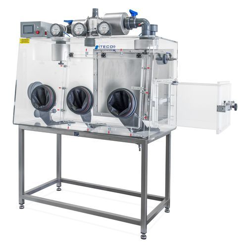 Caja de guantes de transferencia - SGS20 3PA - ITECO Engineering Italy - para el envasado farmacéutico / de pie / de interfaz