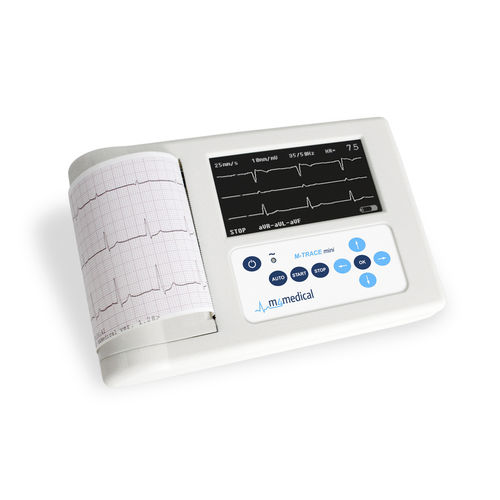 Electrocardiógrafo para diagnóstico en reposo - M-TRACE mini - M4Medical - 3 canales / 6 canales / digital
