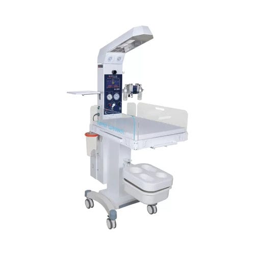 Mesa de reanimación neonatal con báscula - M 308 TFT - Elektro-mag - con monitor / con pantalla táctil / con ruedas