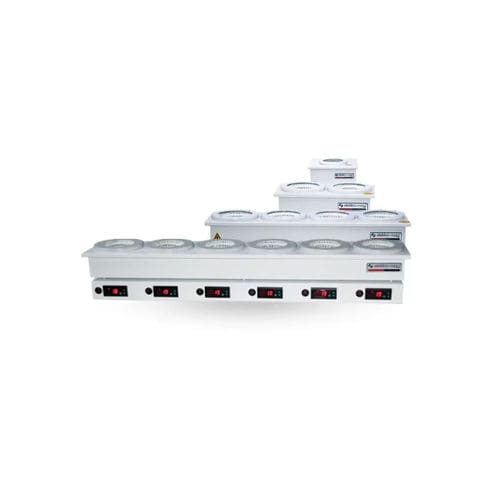 Manta calefactora de laboratorio digital - Elektro-mag - de volumen múltiple