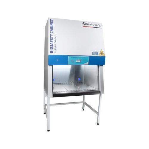 Cabina de seguridad microbiológica clase II - Elektro-mag - de laboratorio / para productos biológicos / de pie