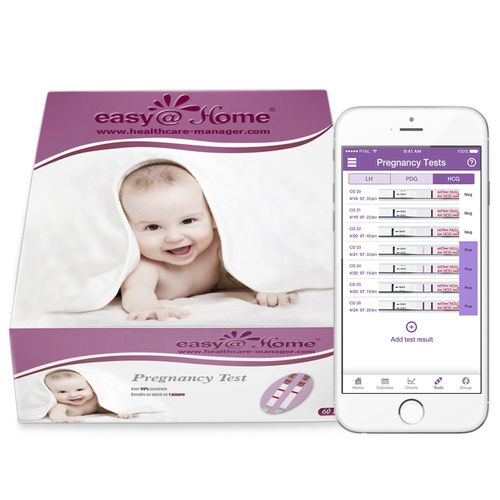 Prueba rápida de embarazo - EZW1-S:60 - Easy Healthcare - de hCG / de orina