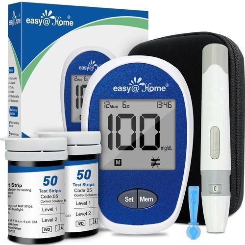 Medidor de glucosa automático - EBG-100SL - Easy Healthcare - con disparador de lancetas / sin código