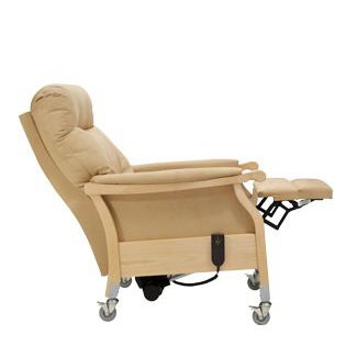 Sillón levantapersonas reclinable - Faraday F62 - Teal - eléctrico / con ruedas / con reposapiernas
