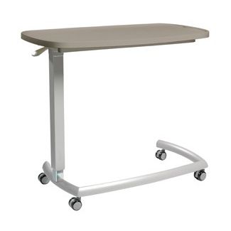 Mesa de cama de altura regulable - Affiniti OTR2 - Teal - con ruedas