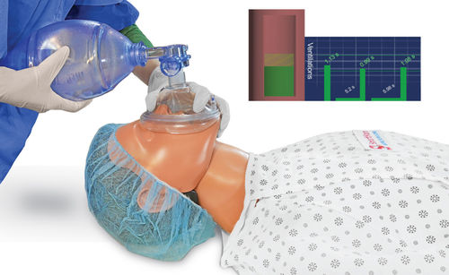 Simulador de formación - SmartMan - de respiración artificial / para atención general / de torso