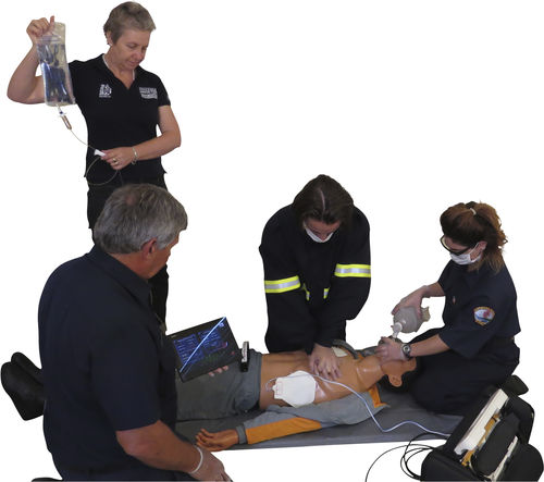 Simulador de paciente de intubación - MEGACODE - SmartMan - para RCP / de inyección intravenosa / para cuidados de urgencias