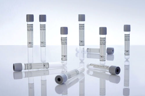 Tubo de extracción para el análisis de la glucemia - LIND-VAC® FE series - OÜ InterVacTechnology - de fondo redondo / de sangre / fluoruro de sodio