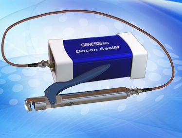 Soldadora semiautomática - Docon Seal M - GenesisBPS - de tubos de bolsas de sangre / portátil / con batería