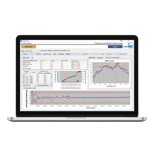 Software de gestión de las dosis absorbidas - LinacView™ - Standard Imaging - para radioterapia / de análisis / para informes