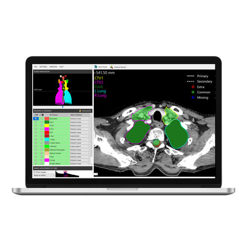 Software para radioterapia - StructSure™ - Standard Imaging - de análisis / de prueba / de contorneo