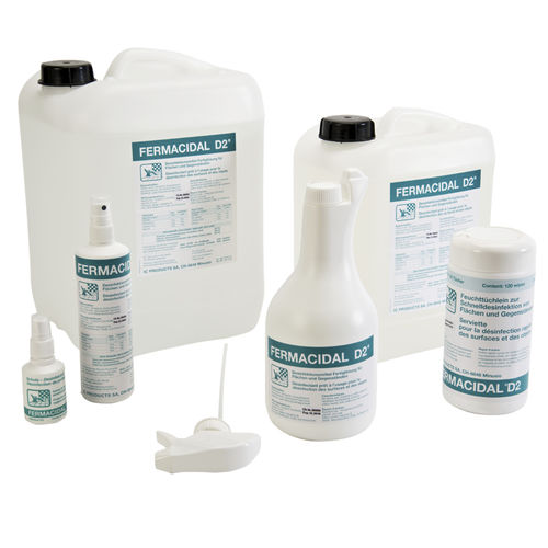 Desinfectante para suelos y superficies - Fermacidal D2®  - Labotect Labor-Technik-Göttingen GmbH - líquido / 5000 mL / 1000 mL