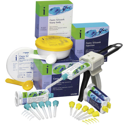 Material dental de silicona - SiliconA - Cavex Holland BV - para moldes para impresiones dentales