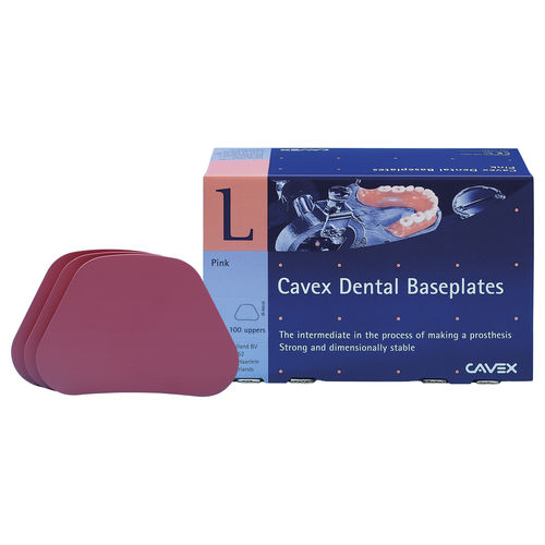 Material dental cera - Dental Baseplates - Cavex Holland BV - para laboratorio dental / para prótesis dentales