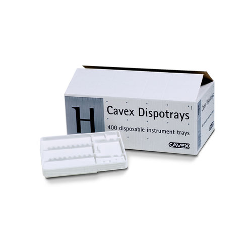 Bandeja para instrumental odontológico - Cavex Dispotrays - Cavex Holland BV