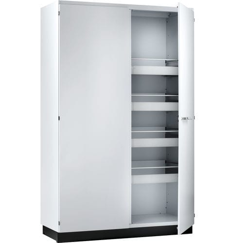 Armario para cristalería de laboratorio - EXPLORIS® - Köttermann - de laboratorio / con estante / con puerta