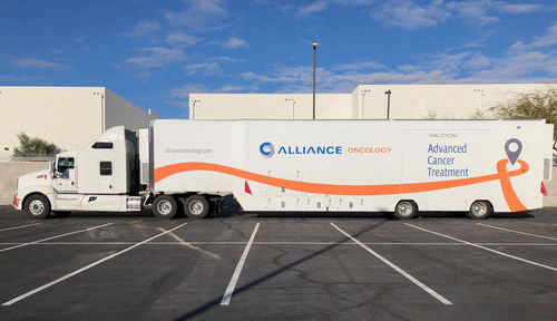 Sala móvil de radiología para radiografía polivalente - Alliance Radiology - para mamografía