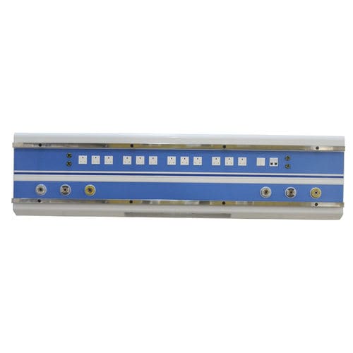 Unidad médica de cabecera de pared - SM-I-CARE-HD - Schönn Medizintechnik - horizontal / para unidad de cuidados intensivos / con luz