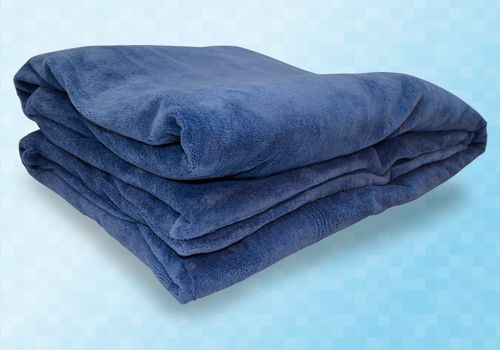 Manta calefactada - KAOLIN 1 - CLINIBED - de poliéster / lavable