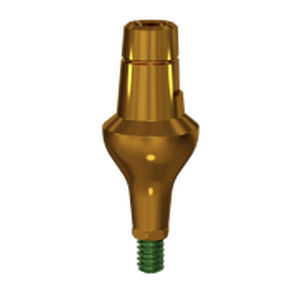 Pilar para implante de titanio - AT3 - TRATE AG - interno / recto / transgingival
