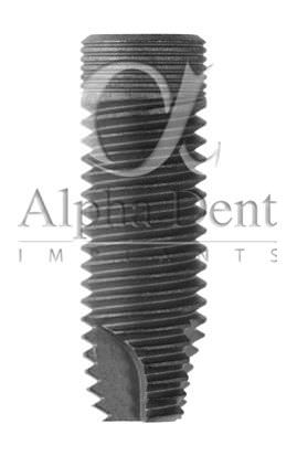 Implante dental cilíndrico - Classic - Alpha Dent Implants - de titanio / interno / 1 fase