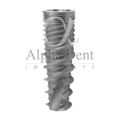 Implante dental cónico - Active Conus - Alpha Dent Implants - de titanio / interno