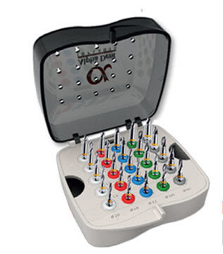 Kit de instrumentos para implantología dental - TDC series - Alpha Dent Implants