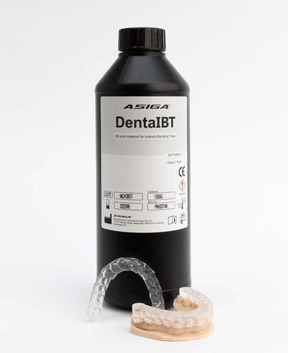 Material dental de resina - DentaIBT - ASIGA - para moldes para impresiones dentales / para impresión en 3D / ortodóntico