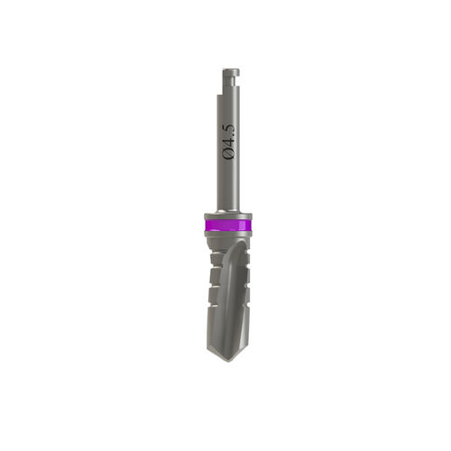 Fresa de implantología dental - TD series - Bhi Implants - de acero inoxidable / cónica