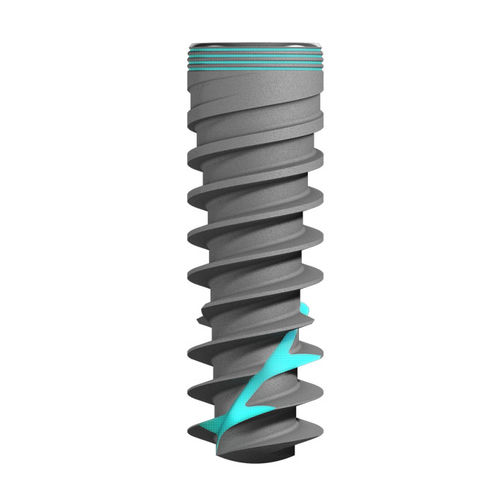 Implante dental cilíndrico cónico - Cyclone dental implant - Bhi Implants - de titanio / cónico / hexágono interno