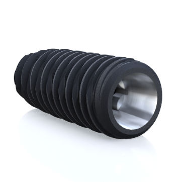 Implante dental cilíndrico cónico - Implant Kontact - BIOTECH DENTAL - de titanio / cónico / en espiral
