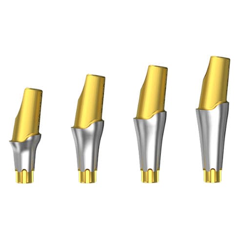 Pilar para implante de titanio - Kontact, Kontact S® 3mm - BIOTECH DENTAL - interno / recto / en ángulo