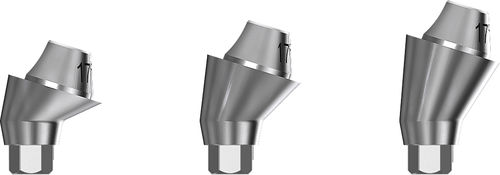 Pilar para implante cónico - WEEGO.FR - BIOTECH DENTAL - de titanio / interno / en ángulo