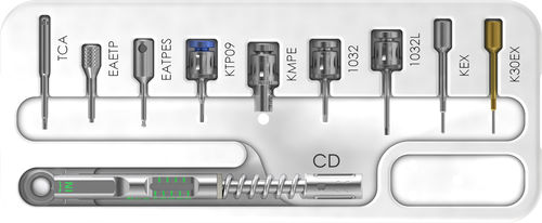 Kit de instrumentos para prótesis dentales - Kontact, Kontact S®  - BIOTECH DENTAL
