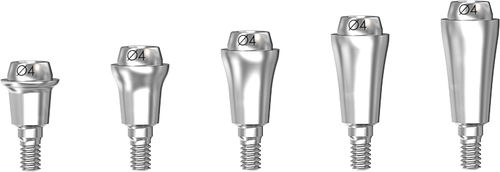 Pilar para implante cónico - Kontact, Kontact S®  - BIOTECH DENTAL - de titanio / interno / recto