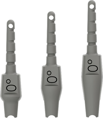 Pilar para implante externo - Kontact, Kontact S®  - BIOTECH DENTAL - recto / de prueba / transgingival