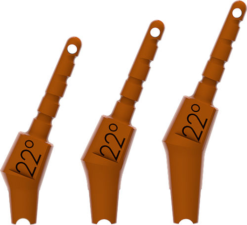 Pilar para implante de plástico - Kontact, Kontact S&reg; - BIOTECH DENTAL - externo / en ángulo / de prueba