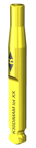 Análogo de implante dental de acero inoxidable - Kontact, Kontact S® - BIOTECH DENTAL - recto