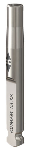 Análogo de implante dental de acero inoxidable - Kontact, Kontact S® - BIOTECH DENTAL - recto