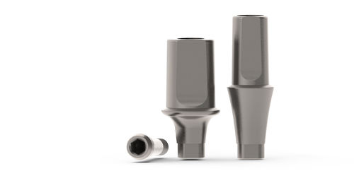 Pilar para implante de titanio - DENTEO - BIOTECH DENTAL - externo / recto