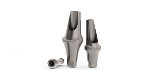 Pilar para implante de titanio - DENTEO - BIOTECH DENTAL - externo / en ángulo