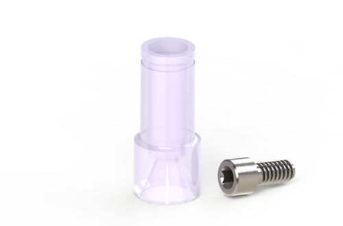 Funda de implante dental calcinable - DENTEO - BIOTECH DENTAL - para pilar cónico estrecho / rotacional