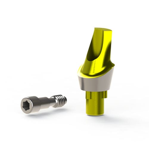 Pilar para implante de titanio - DENTEO - BIOTECH DENTAL - externo / recto