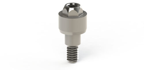 Pilar para implante de titanio - DENTEO - BIOTECH DENTAL - externo / recto / de tornillo