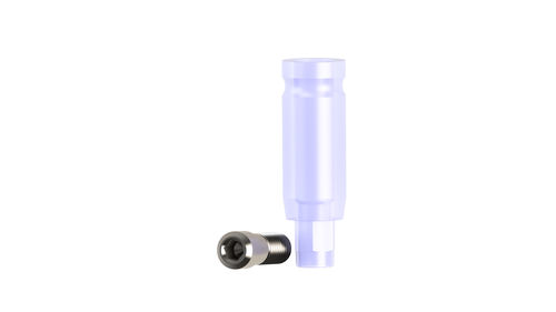 Pilar para implante de plástico - DENTEO - BIOTECH DENTAL - externo / recto / prefabricado