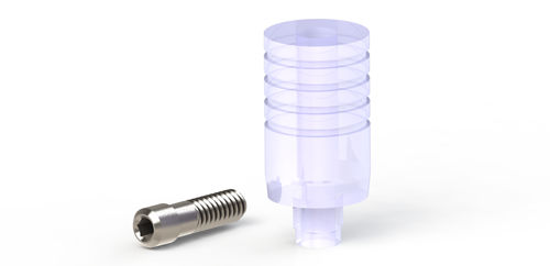 Pilar para implante de plástico - DENTEO  - BIOTECH DENTAL - externo / recto / prefabricado