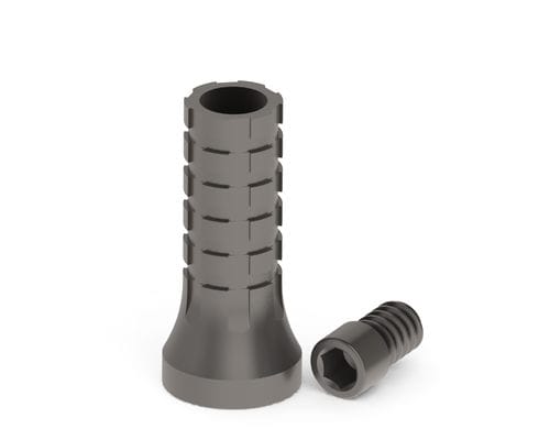 Funda de implante dental de titanio - DENTEO ZIMMER - BIOTECH DENTAL - para pilar multiunidad / rotacional